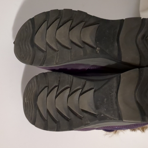 Lands' End Size 6B Suede Quilted Faux fur Bootie #Clearance#Lastprice#N… - Picture 7 of 8